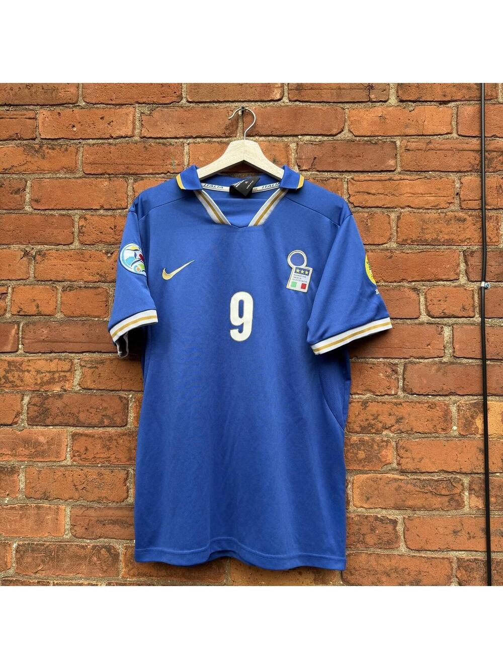 Vintage Nike Italy national soccer team jersey 90s XL